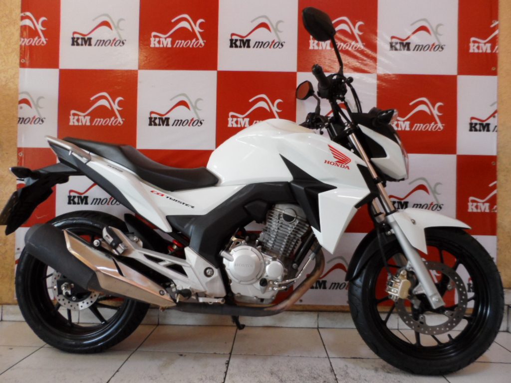 kmmotos cb twister 250 branca 16 P KM Motos Sua Loja de Motos Semi