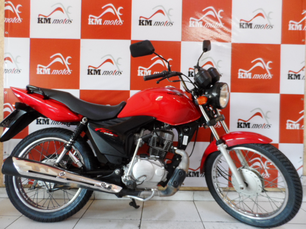kmmotos fan 125 ks 12 vermelha p KM Motos Sua Loja de Motos Semi Novas