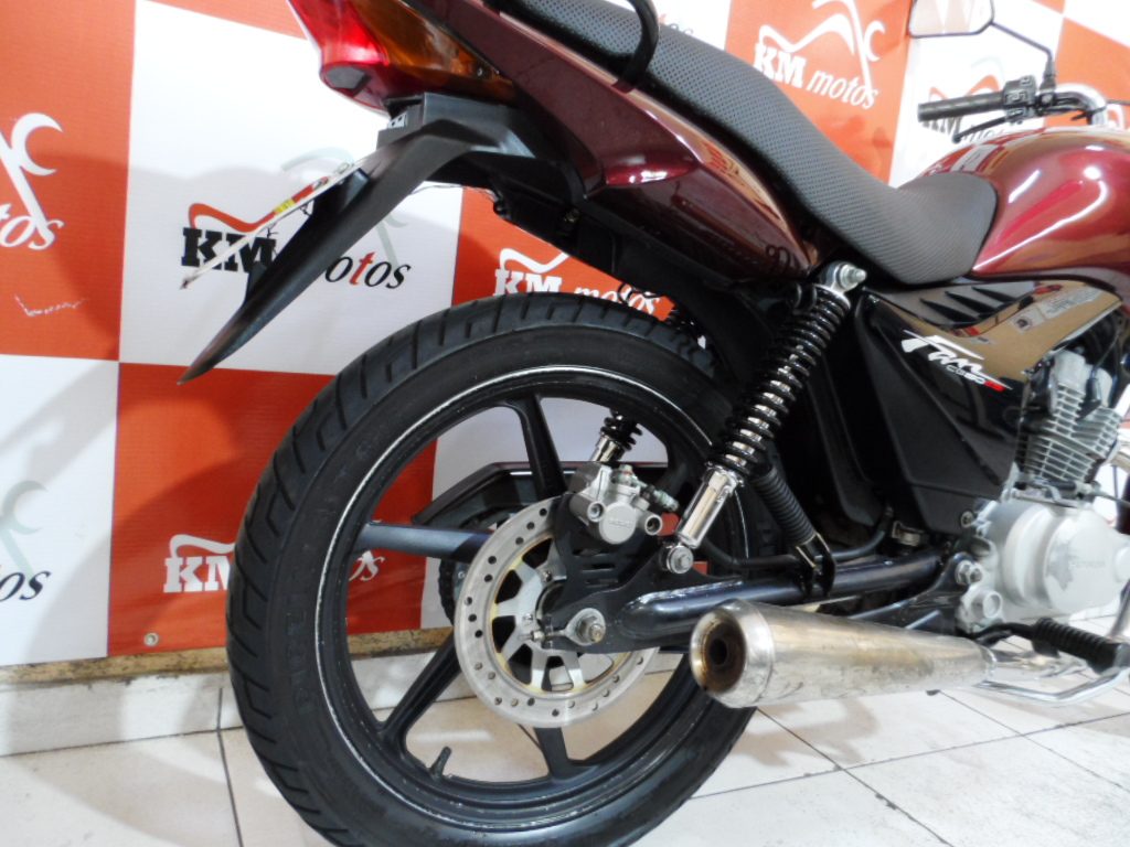kmmotos cg 150 fan esi vermelha 11 4 KM Motos Sua Loja de Motos Semi Novas