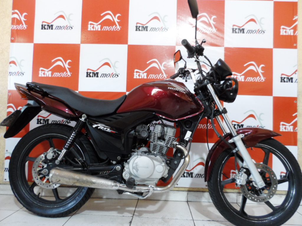 kmmotos cg 150 fan esi vermelha 11 P KM Motos Sua Loja de Motos Semi Novas