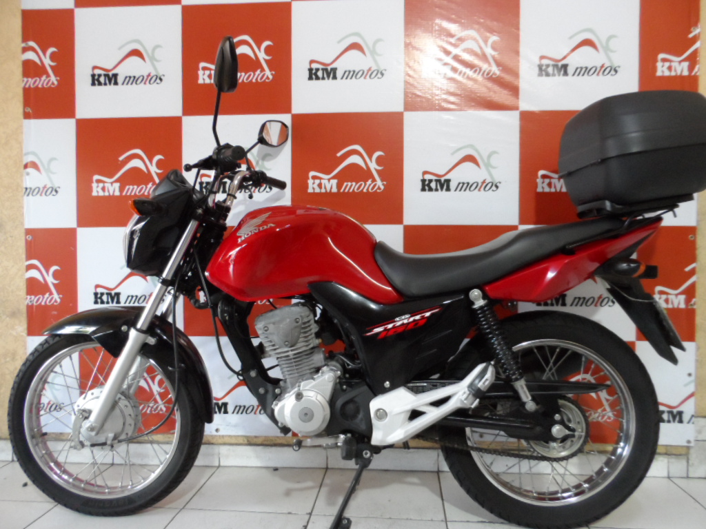 Honda Fan 160 start 2016 Vermelha | KM Motos | Sua Loja de ...