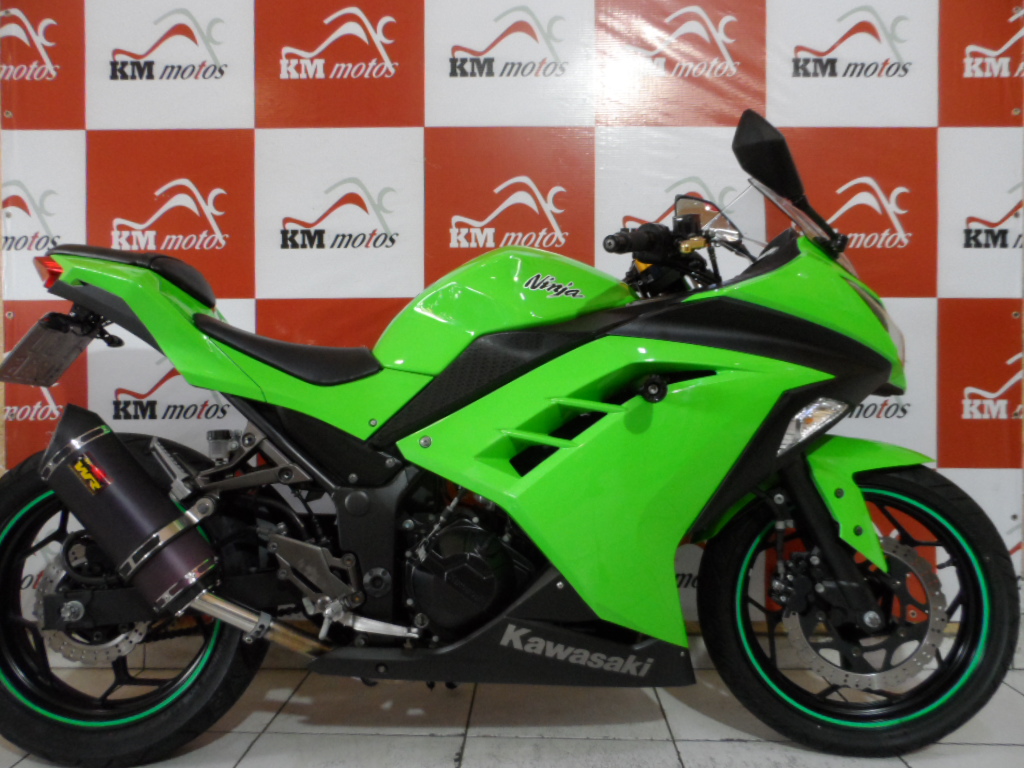 Oprør en lille præambel Kawasaki Ninja 300 Verde 2013 | KM Motos | Sua Loja de Motos Semi Novas