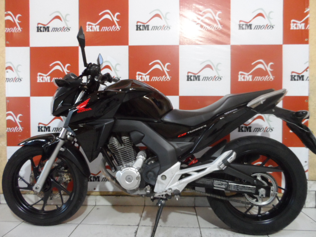 Honda Cb 250 F Twister Preta 2016 | KM Motos | Sua Loja de Motos Semi Novas
