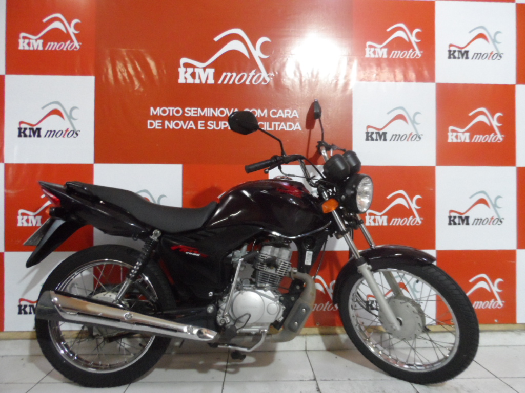 km motos Fan 125 ks Roxa 2013 P KM Motos Sua Loja de Motos Semi Novas