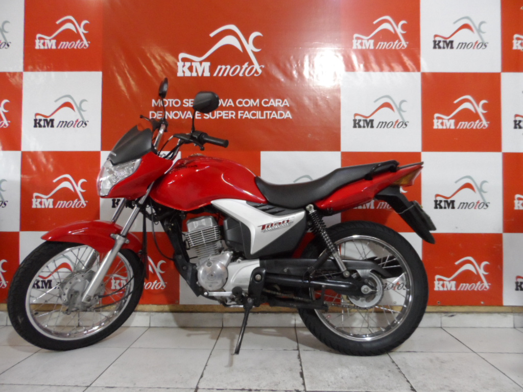 Honda Titan 150 ES 2010 Vermelha 2010 KM Motos Sua Loja de Motos