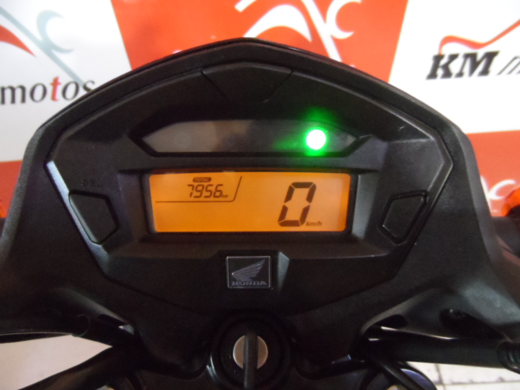 Fan 125 Ks 2014 Amarela 4 KM Motos Sua Loja de Motos Semi Novas