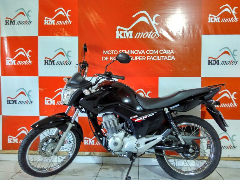 kmmotos fan 150 esdi preta 2014 P | KM Motos | Sua Loja de Motos Semi Novas