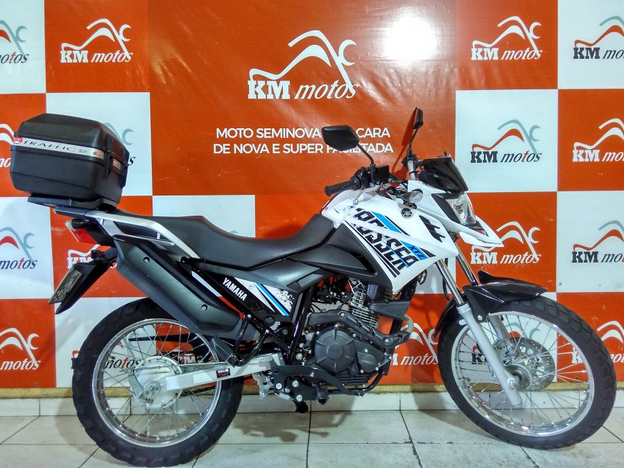 kmmotos xtz 150 crosser s branca 2018 1 KM Motos Sua Loja de Motos