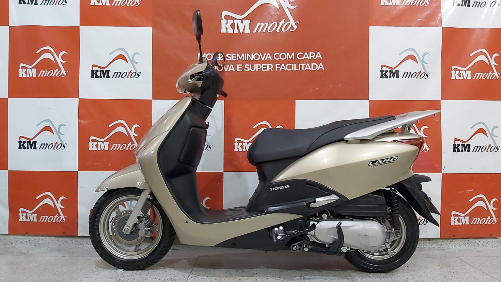 Honda Lead 110 2010 Bege | KM Motos | Sua Loja de Motos Semi Novas