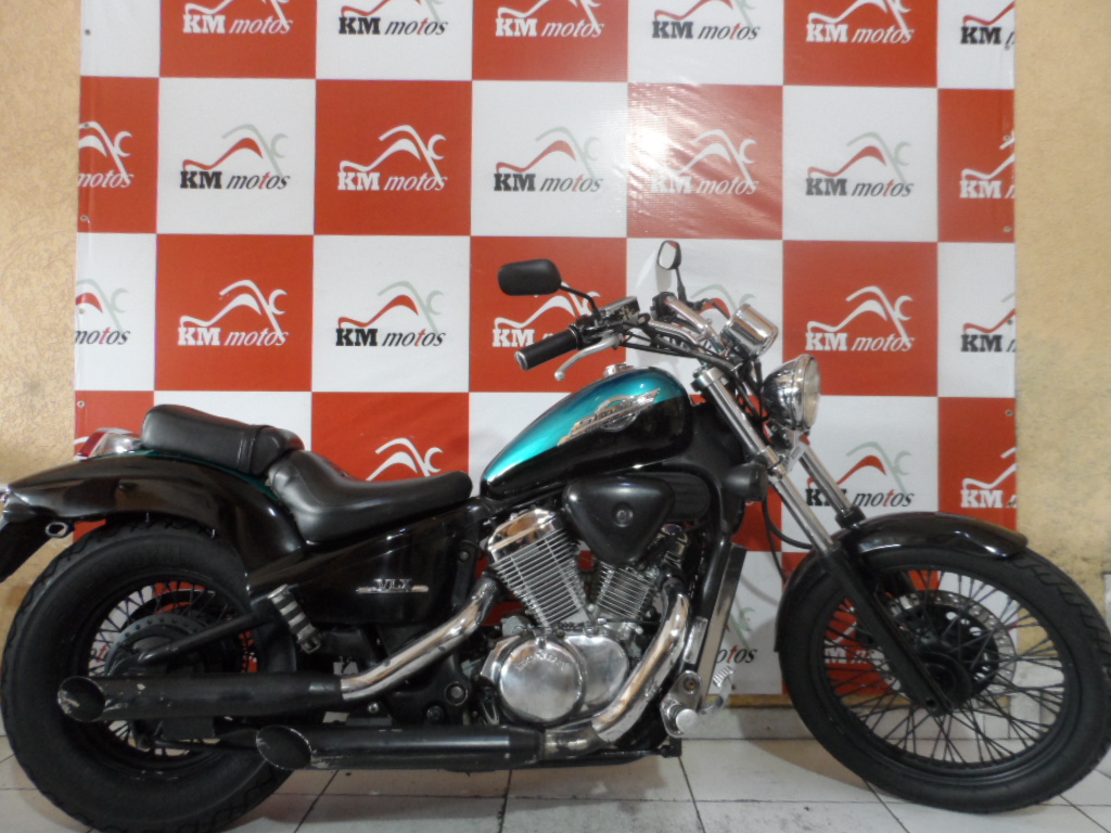 Honda Shadow vt 600 Verde 1998 | KM Motos | Sua Loja de Motos Seminovas