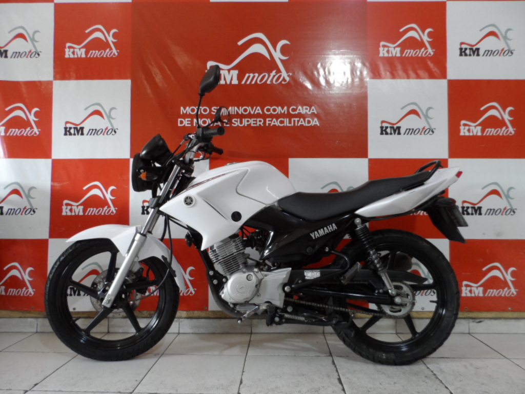 Yamaha YBR 125 Factor Ed 2014 Branca | KM Motos | Sua Loja de Motos ...