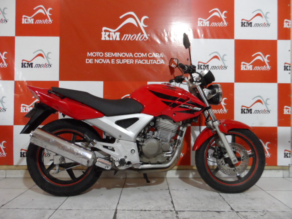 CBX 250 TWISTER 2008 VERMELHA - - Confianca motos arcos