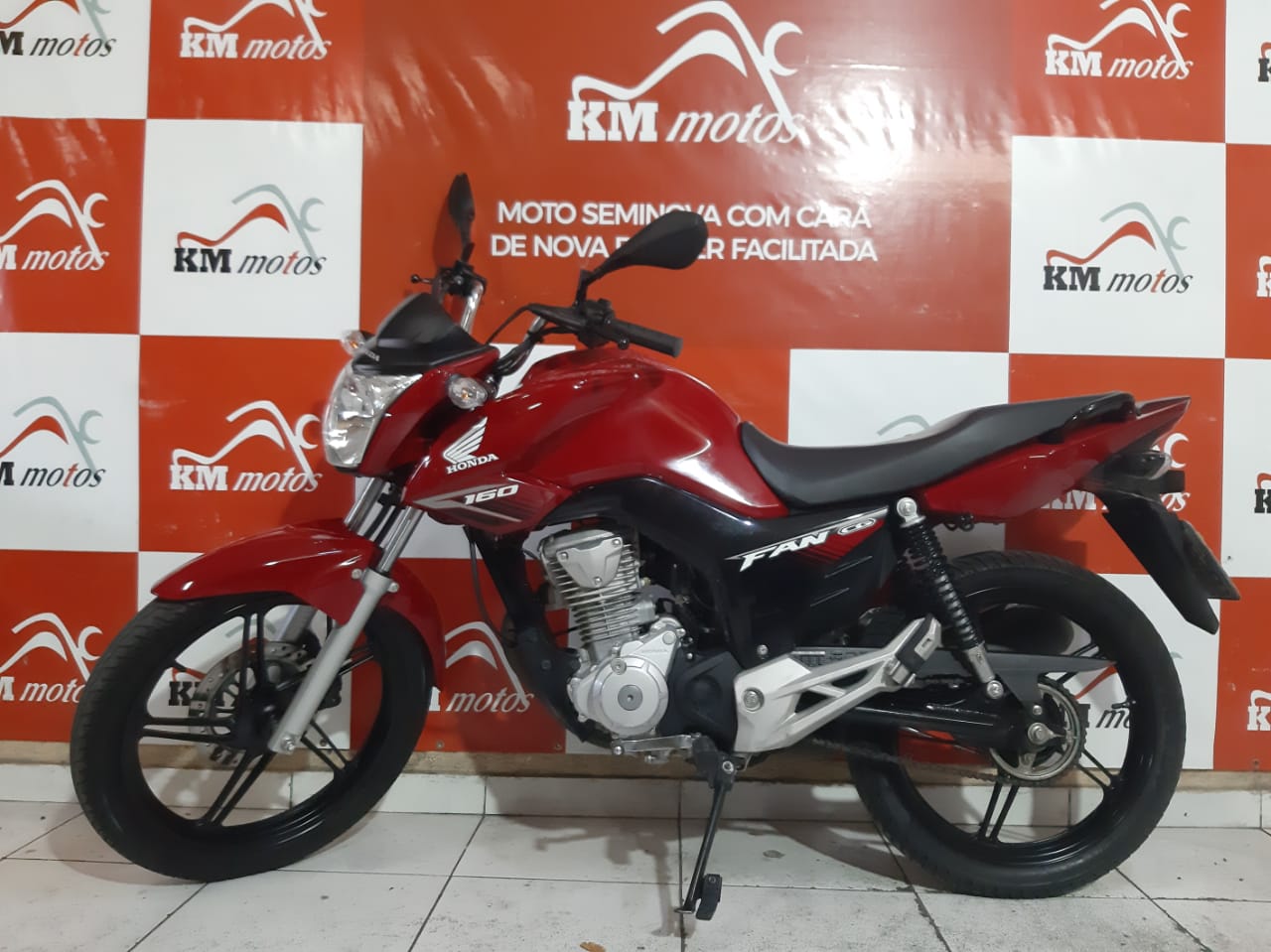 Honda CG 160 Fan marca 8 mi de motos flex da marca fabricadas no