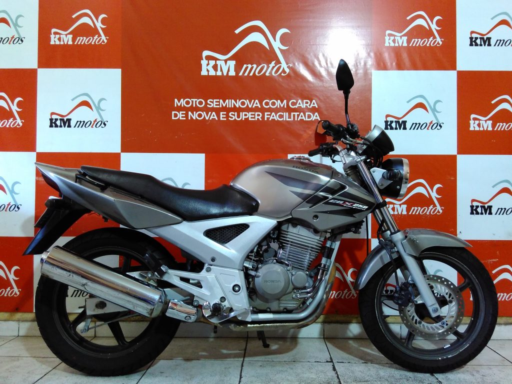 Honda cbx 250 twister 2008 cinza em Brasil 【 ANÚNCIO Setembro