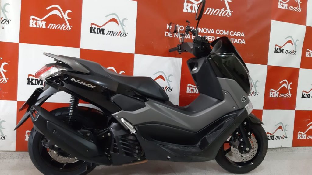 Yamaha Nmax 160 2016 Preta | KM Motos | Sua Loja de Motos Seminovas