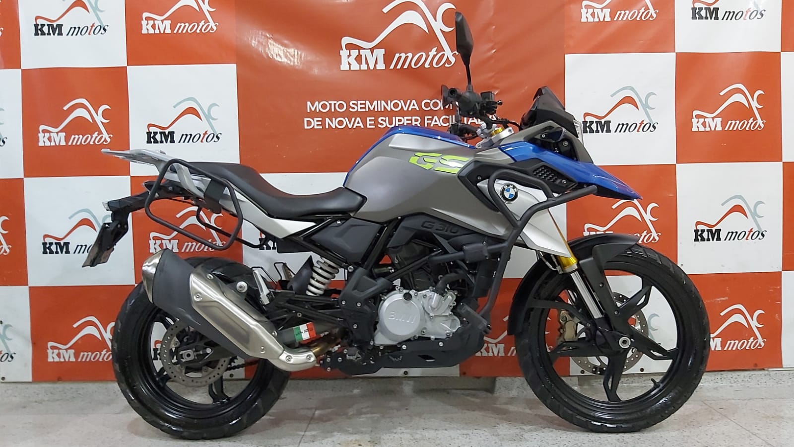 BMW G 310 GS ABS 2020 Azul | KM Motos | Sua Loja de Motos Seminovas