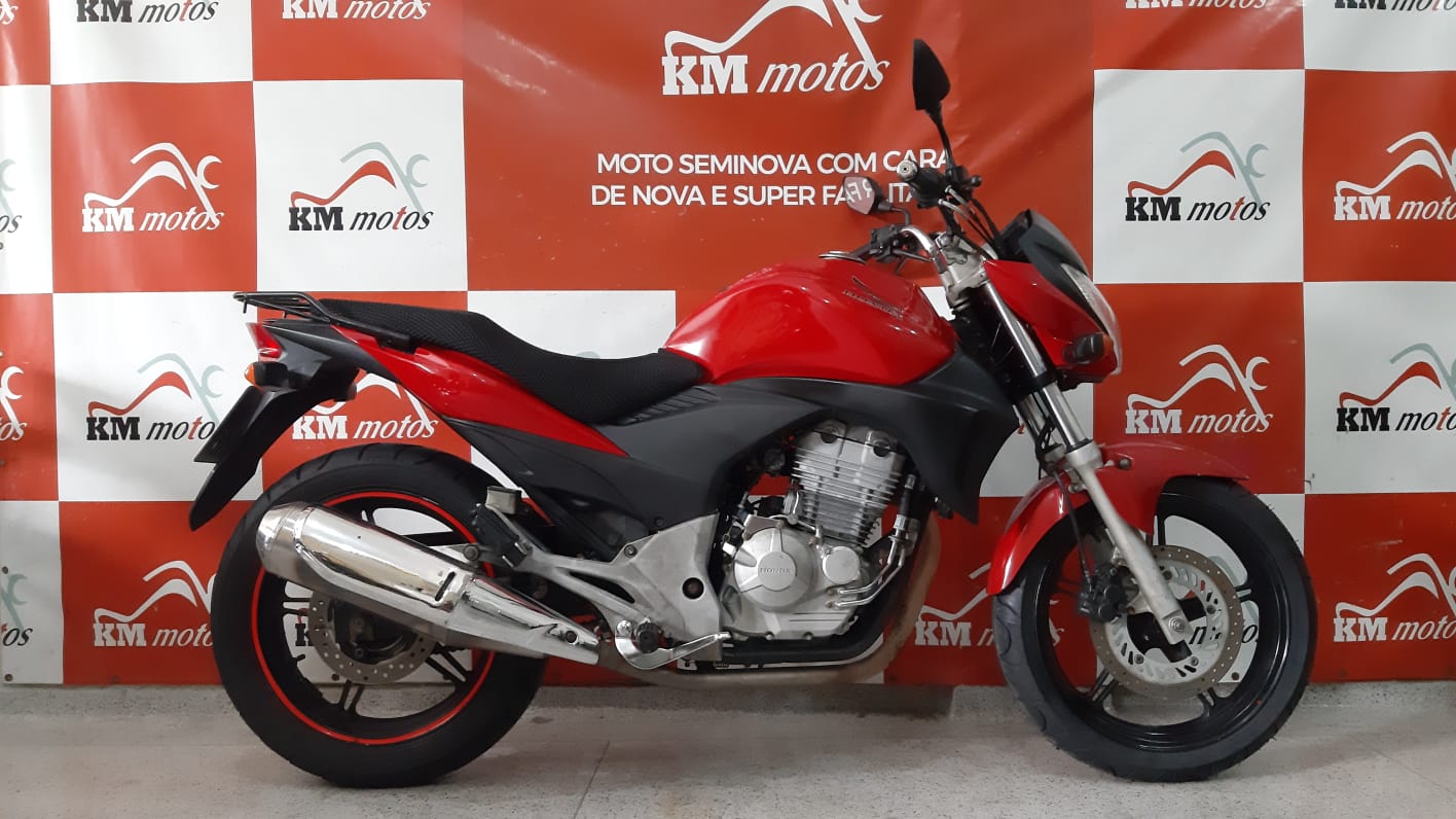 Honda CB 300R 2012 Vermelha | KM Motos | Sua Loja de Motos Seminovas