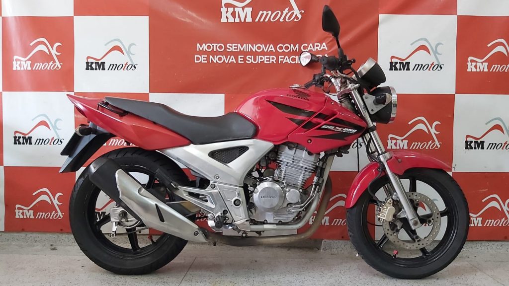 Honda CBX 250 Twister 2008 Vermelha, KM Motos