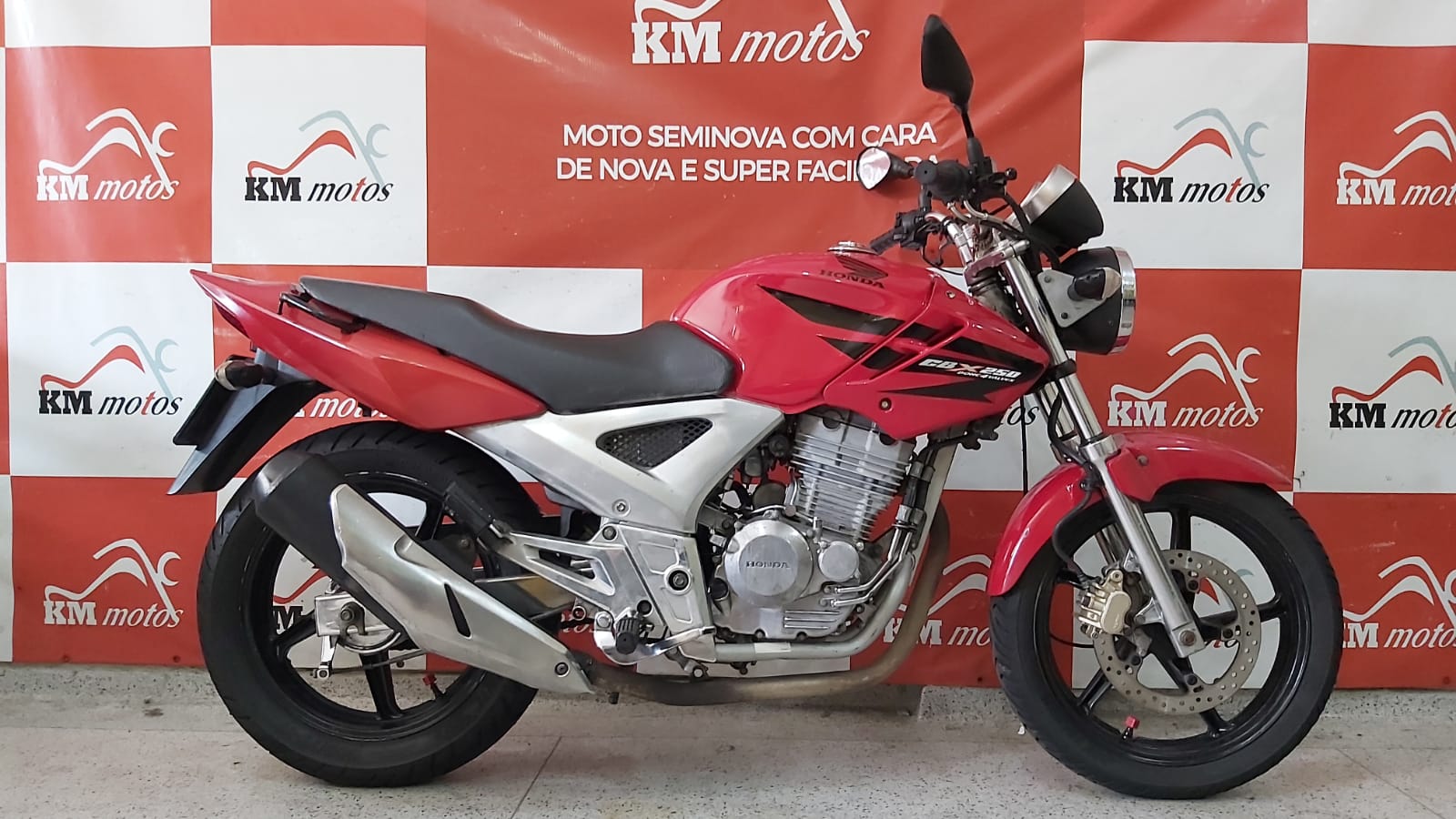 CBX 250 TWISTER 2008 VERMELHA - - Confianca motos arcos