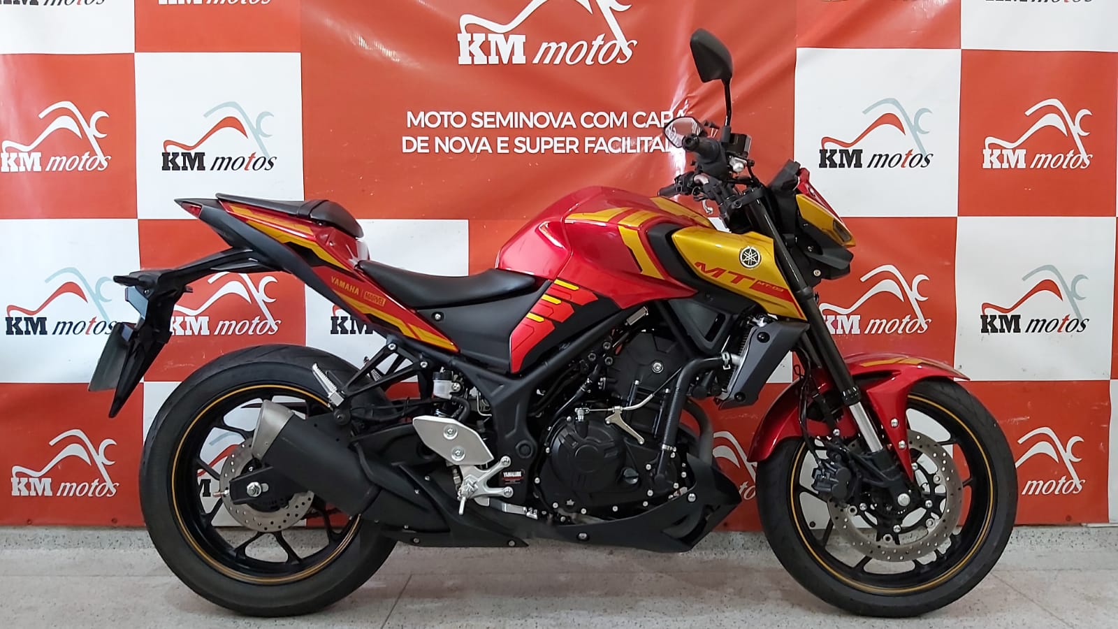 Yamaha MT-03 Limited Edition ABS 2022 Vermelha | KM Motos