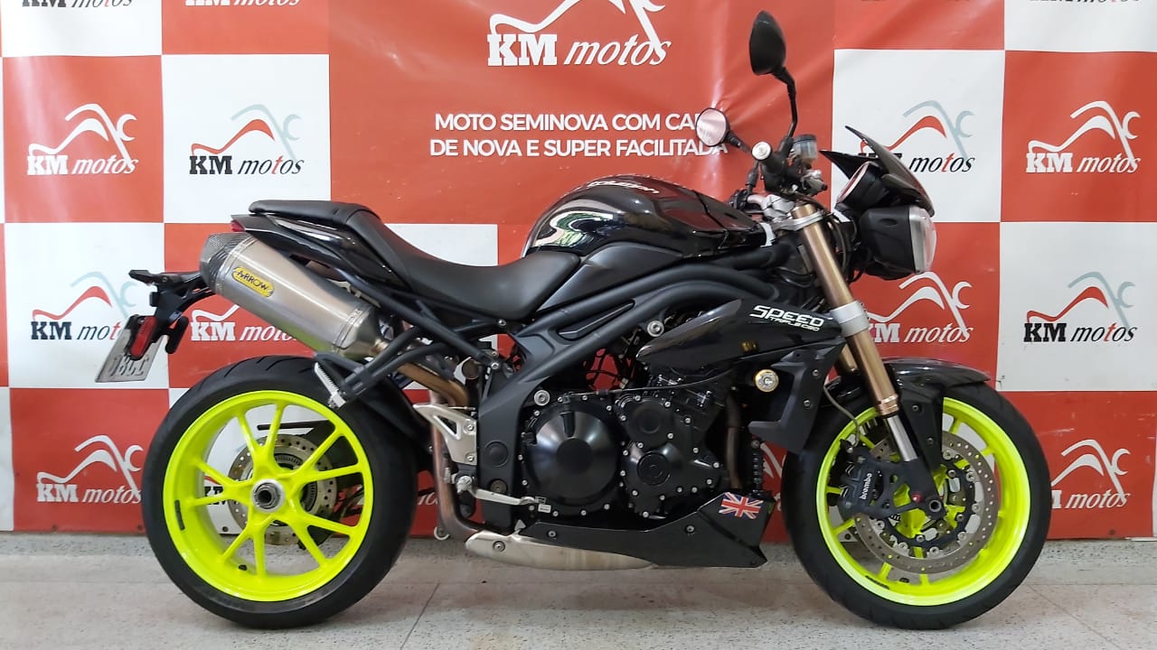 いい Triumph Speed Triple 1050 ABS 2013 Preta | KM Motos | Sua Loja de