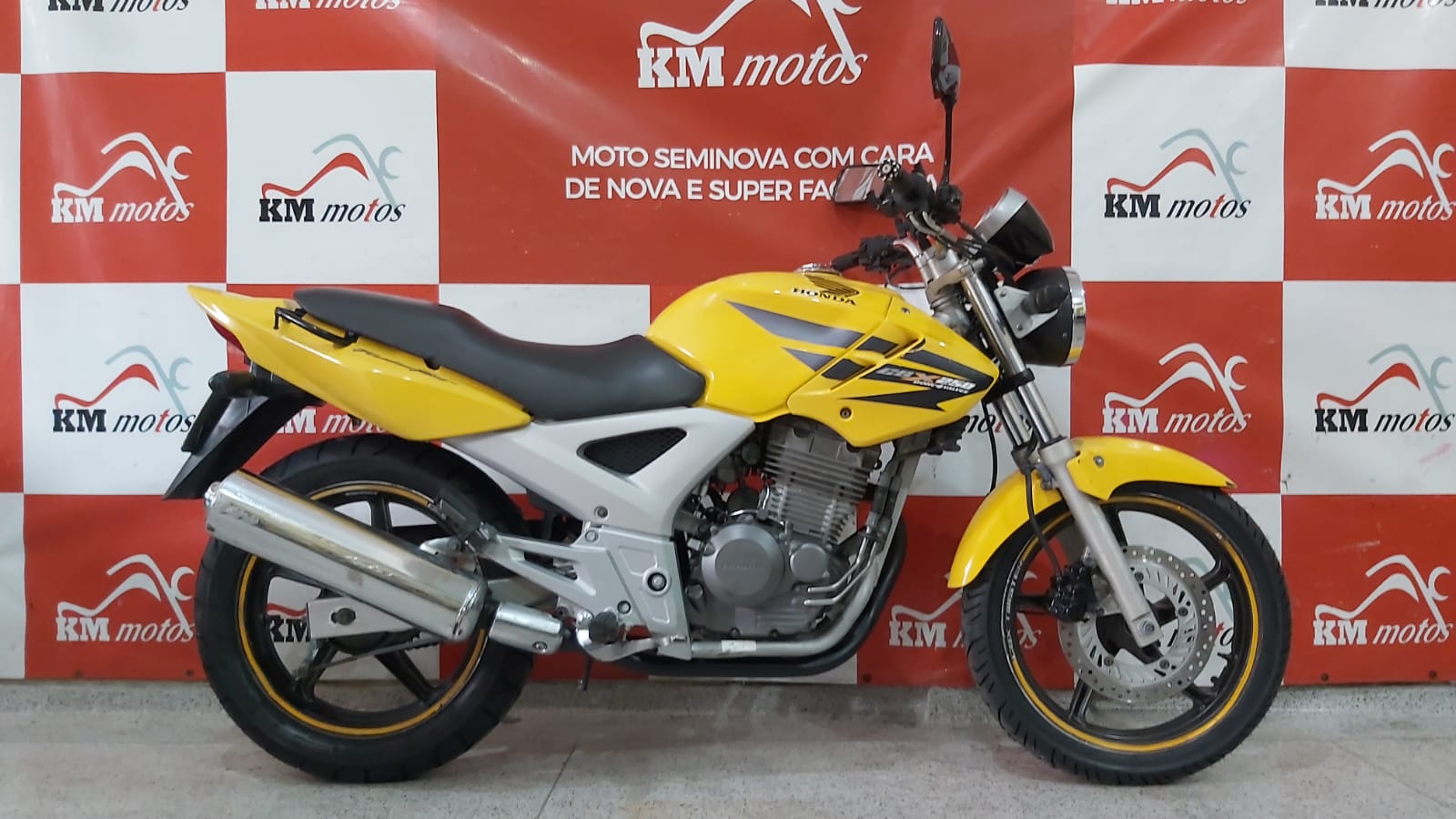 CBX 250 TWISTER 2008 AMARELA - Confianca motos arcos