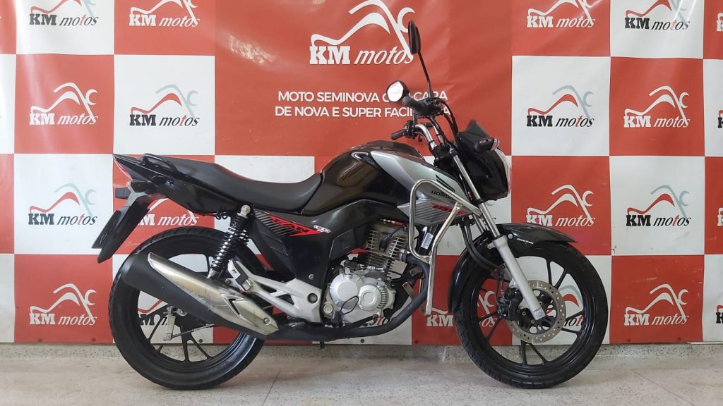 Honda CG 160 Fan CBS 2021 Preta