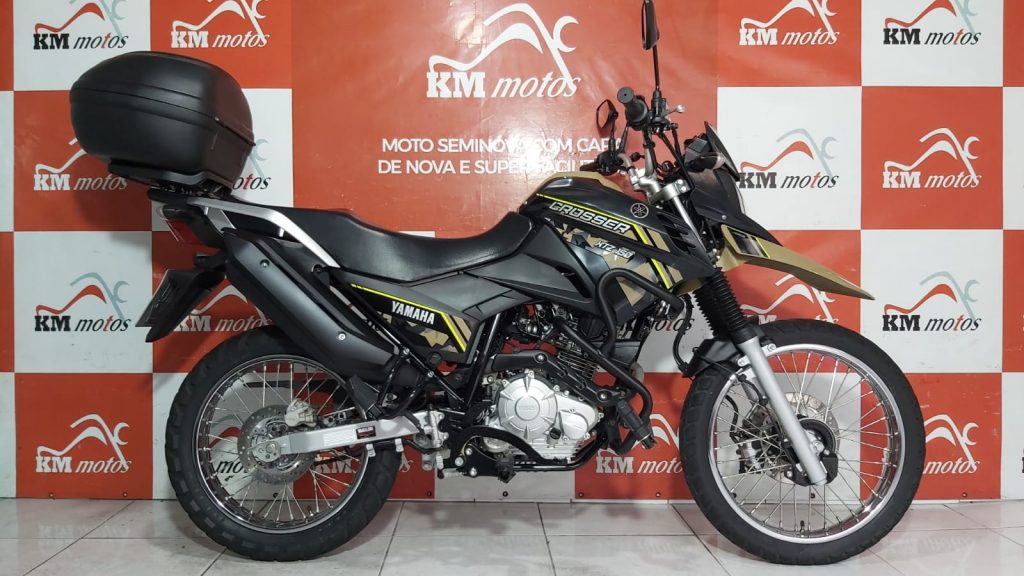 Yamaha XTZ 150 Crosser Z BlueFlex ABS 2022 Bege, KM Motos