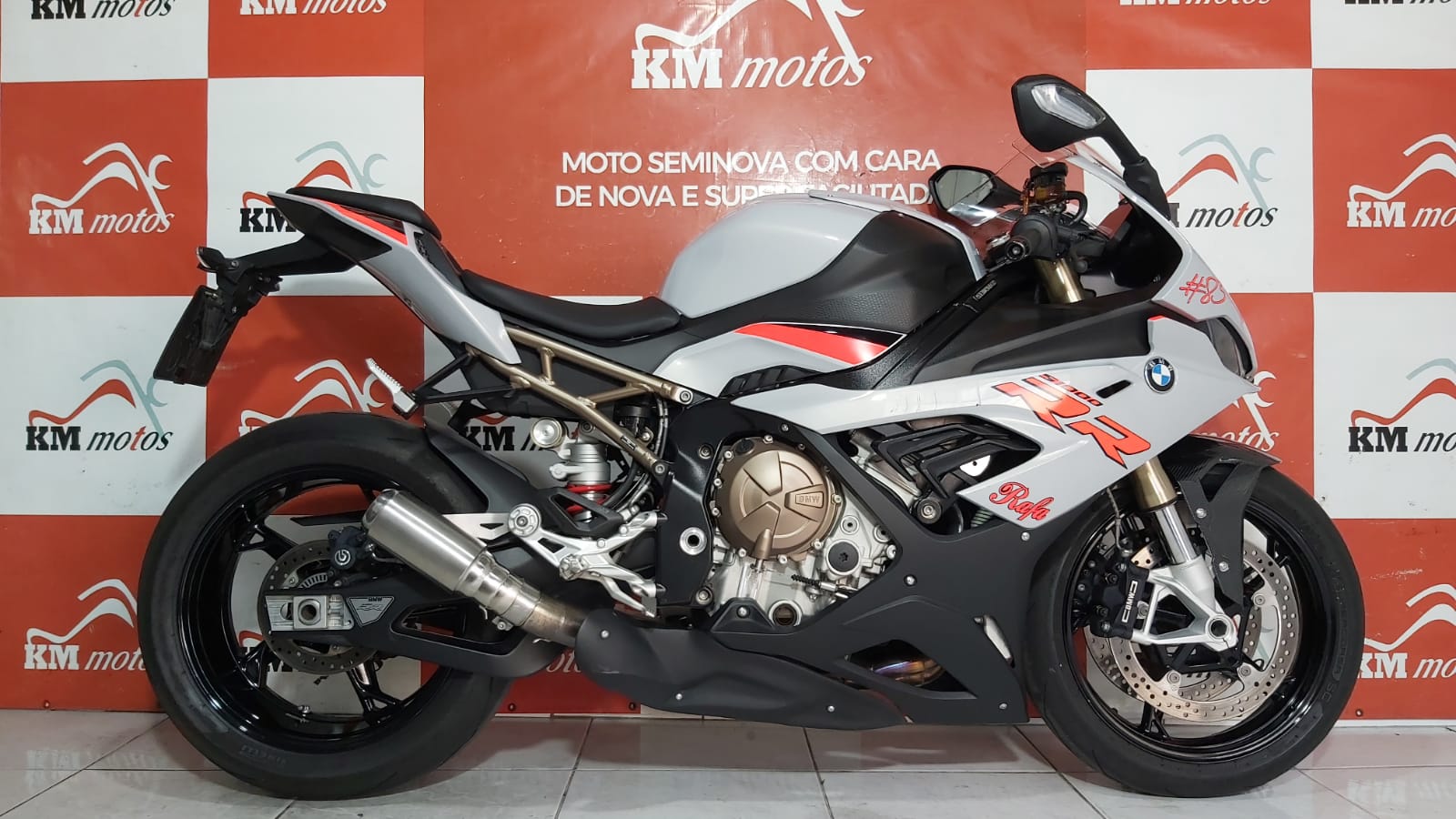BMW S1000RR 2022 Prata | KM Motos | Sua Loja de Motos Seminovas