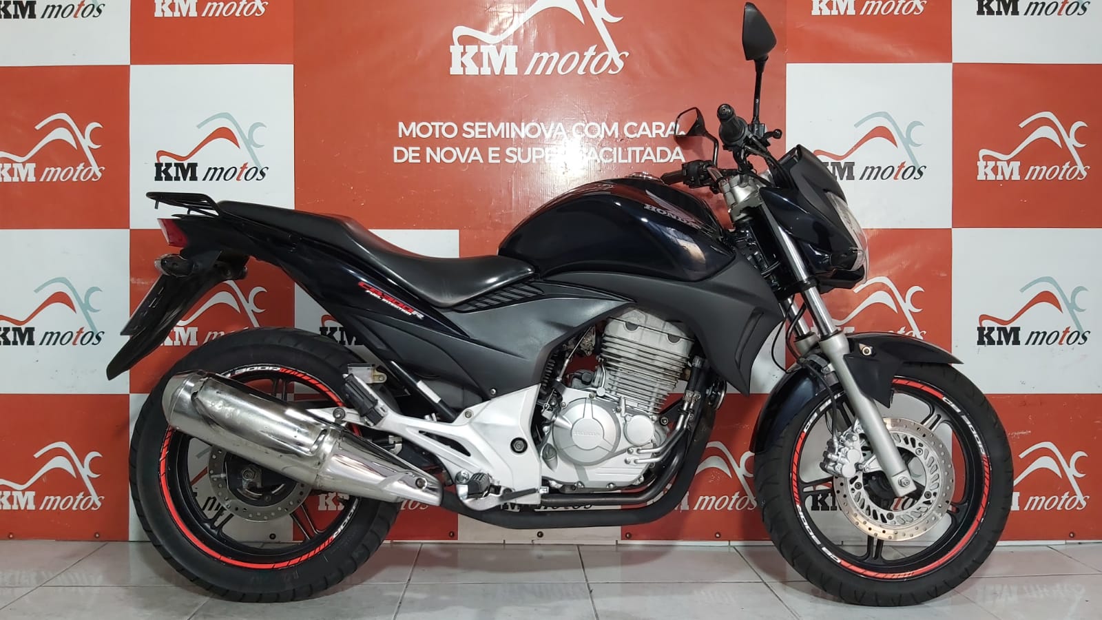 Honda CB 300R 2012 Azul | KM Motos | Sua Loja de Motos Seminovas