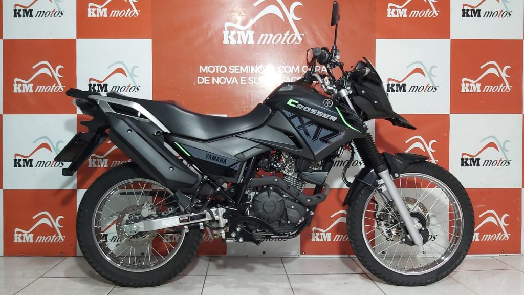 Yamaha XTZ 150 Crosser S ABS BlueFlex 2023 Preta, KM Motos