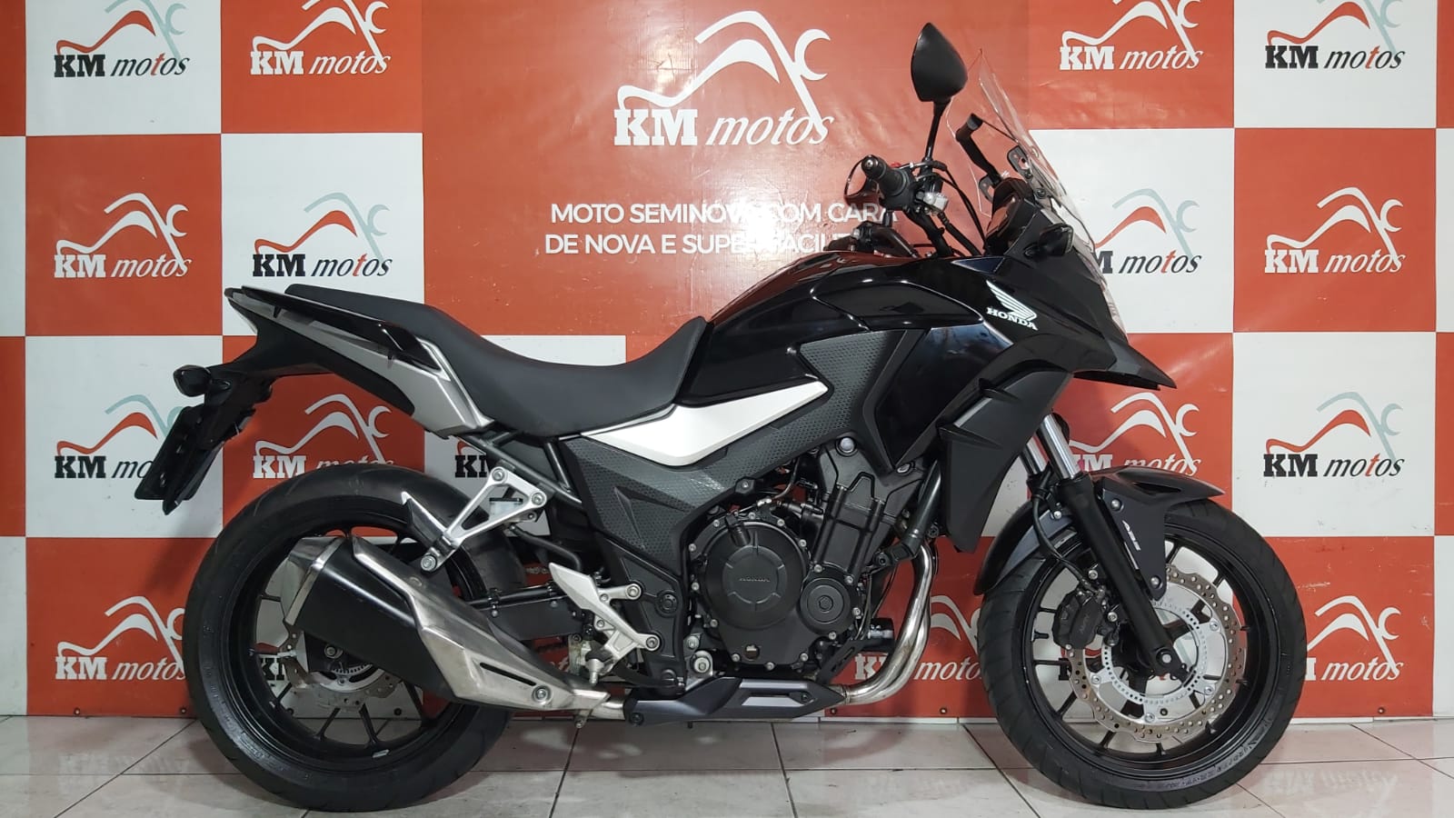 Honda CBX 250 Twister 2008 Cinza, KM Motos