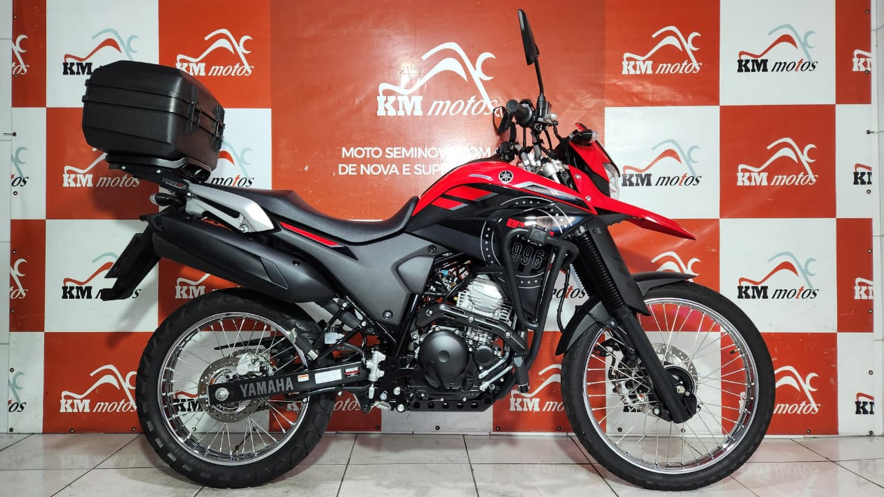 Yamaha XTZ 250 Lander ABS BlueFlex 2023 Vermelha | KM Motos | Sua