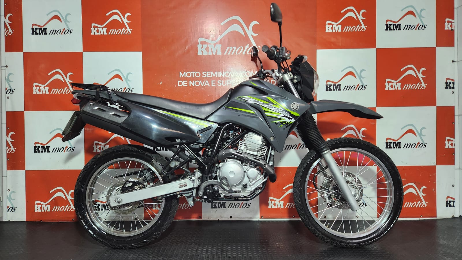 Yamaha XTZ 250 Lander 2016 Cinza | KM Motos | Sua Loja de Motos Seminovas