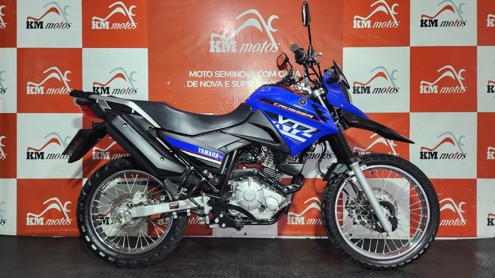 Yamaha XTZ 150 Crosser Z ABS 2022 Azul, KM Motos