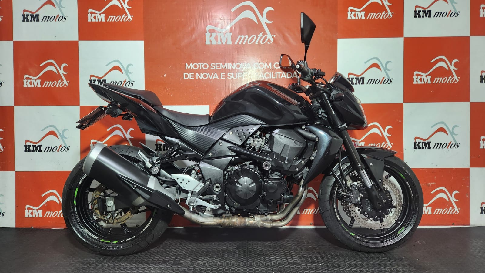 Kawasaki Z750 ABS 2012 Preta | KM Motos Seminovas SP | Conquista