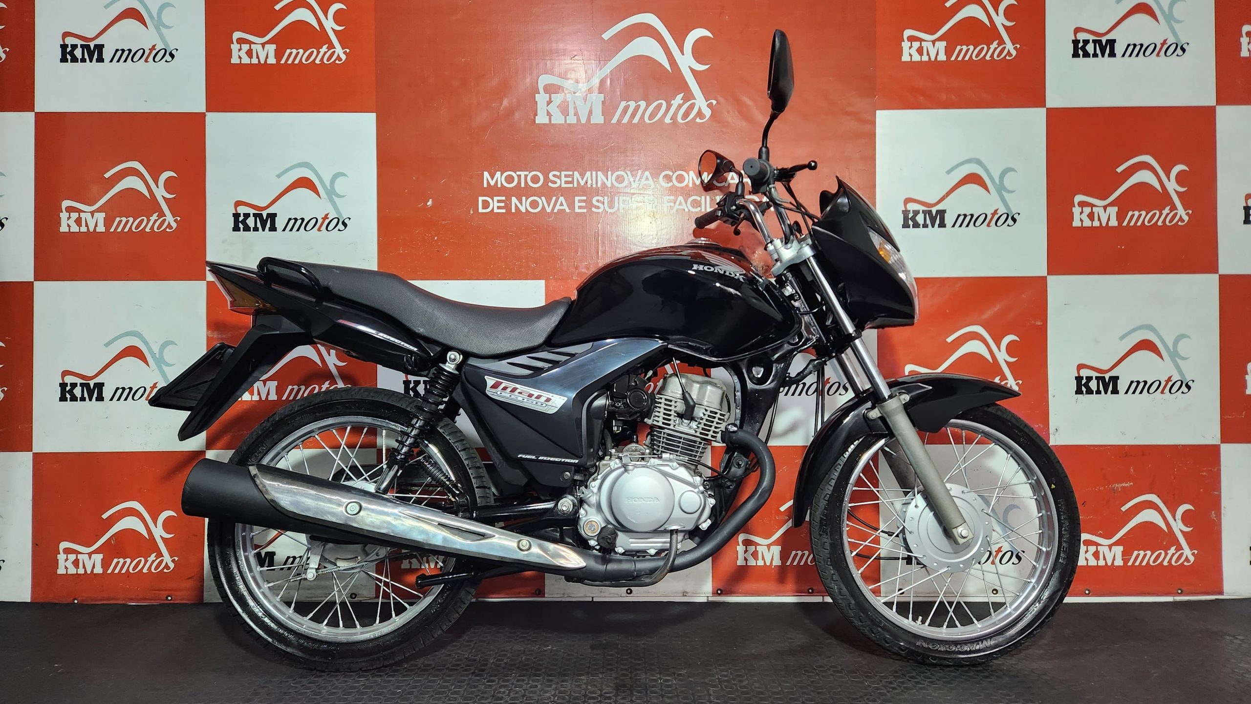 Honda CG 150 Titan Mix ES 2010 Preta | KM Motos | Sua Loja de Motos ...