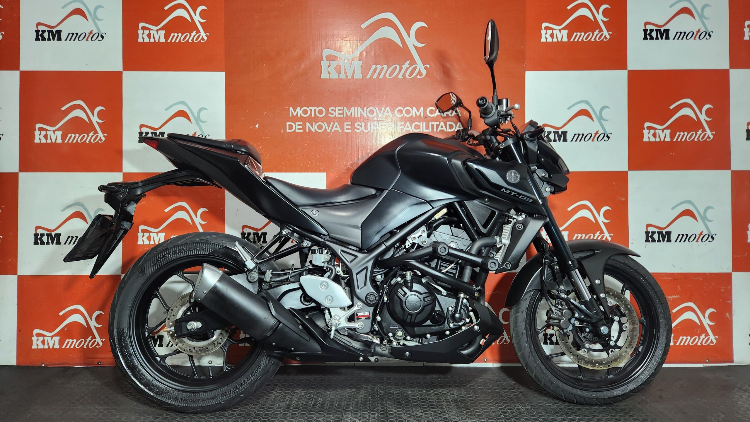 Yamaha MT-03 ABS 2023 Preta | KM Motos | Sua Loja de Motos Seminovas