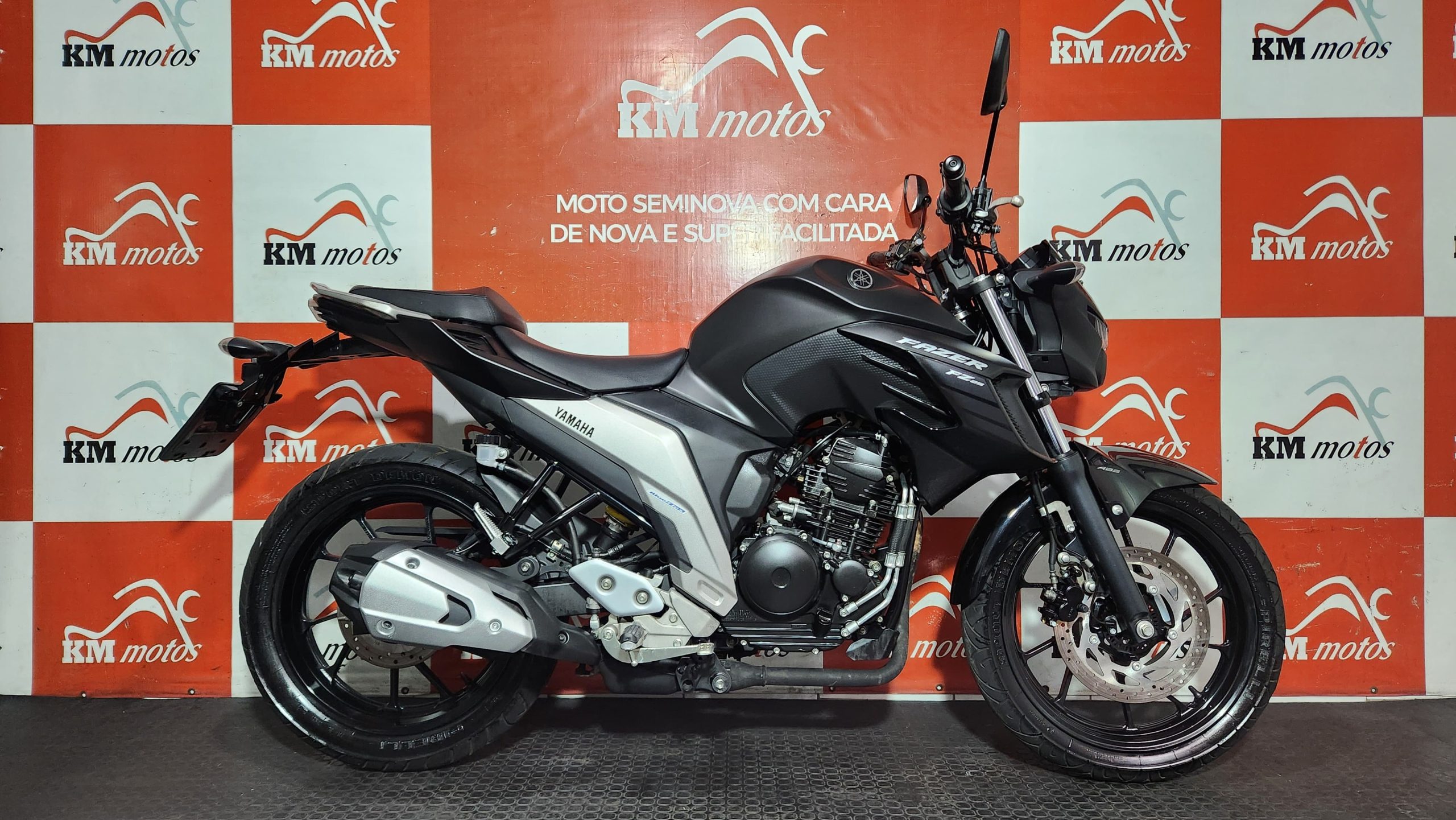 Yamaha FZ25 Fazer ABS 2023 Preta | KM Motos Seminovas SP