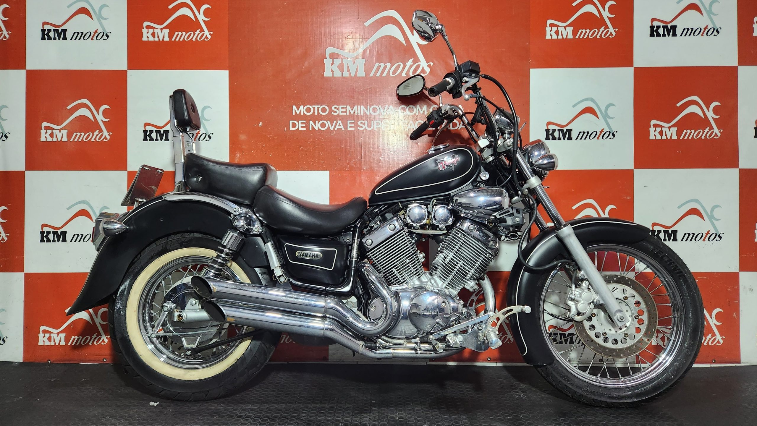 Yamaha Virago XV 535 1999 Preta | KM Motos Seminovas SP