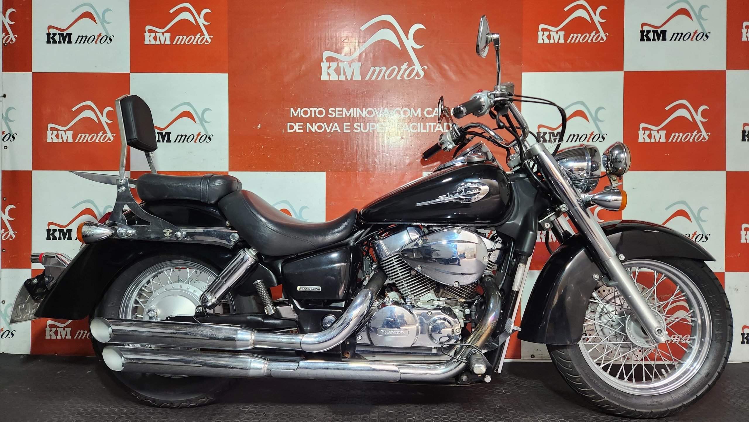 Honda Shadow 750 2006 Preta