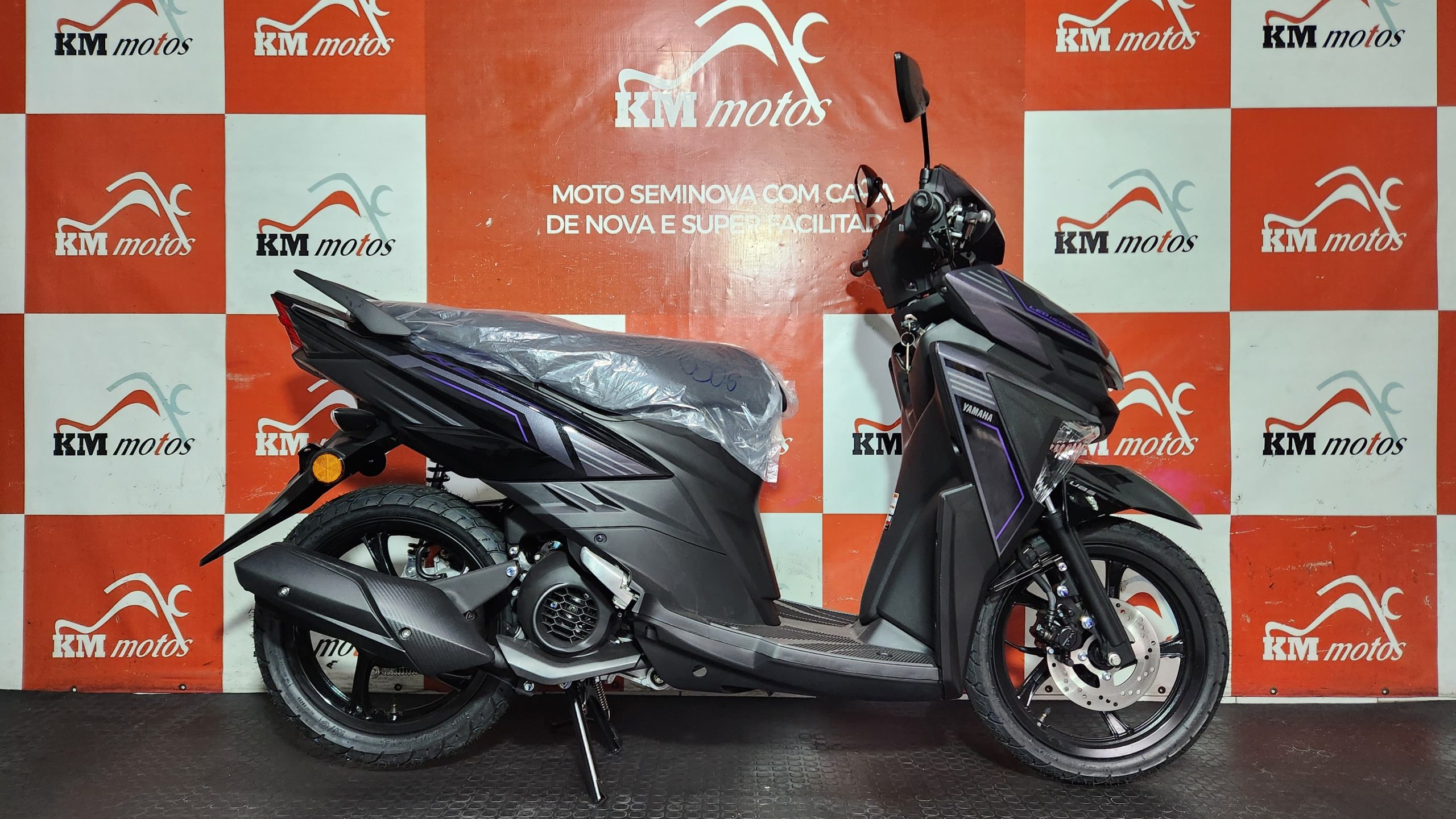 Yamaha Neo 125 UBS 2025 Cinza | KM Motos | Sua Loja de Motos Seminovas