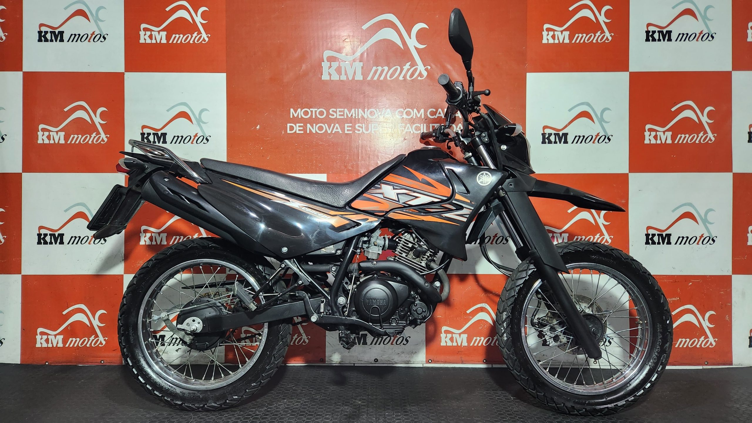 Yamaha XTZ 125XE 2015 Preta | KM Motos Seminovas SP | Conquista