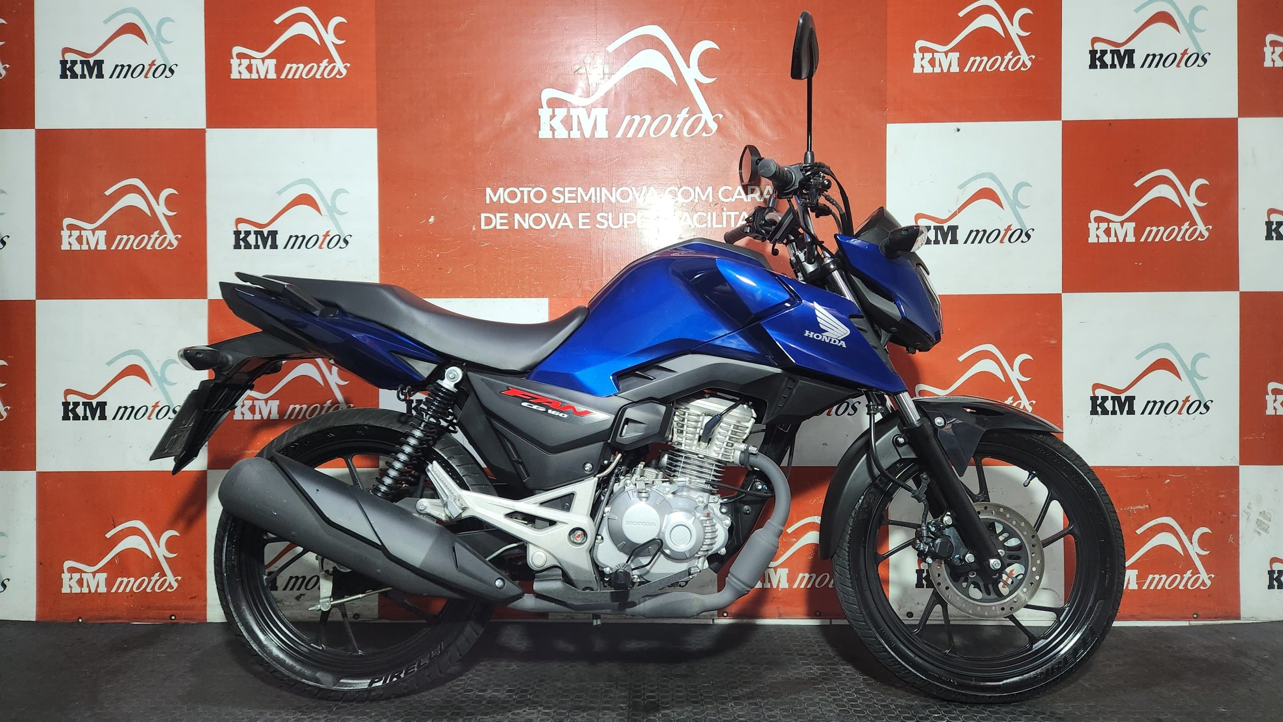 Honda CG 160 Fan CBS 2025 Azul