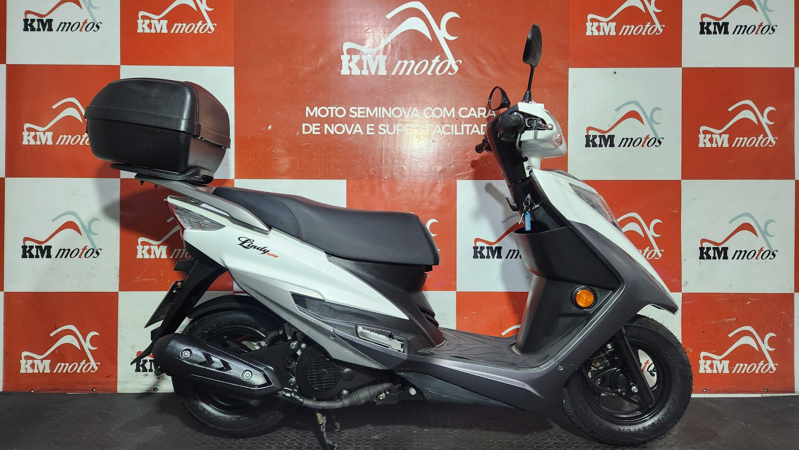 Haojue Lindy 125 CBS 2024 Branca