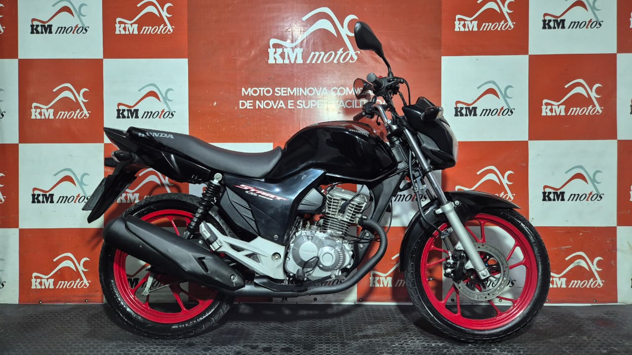 Honda CG 160 Start 2023 Preta