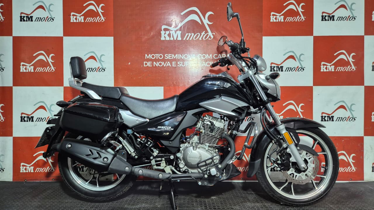 Haojue Master Ride 150 CBS 2024 Preta