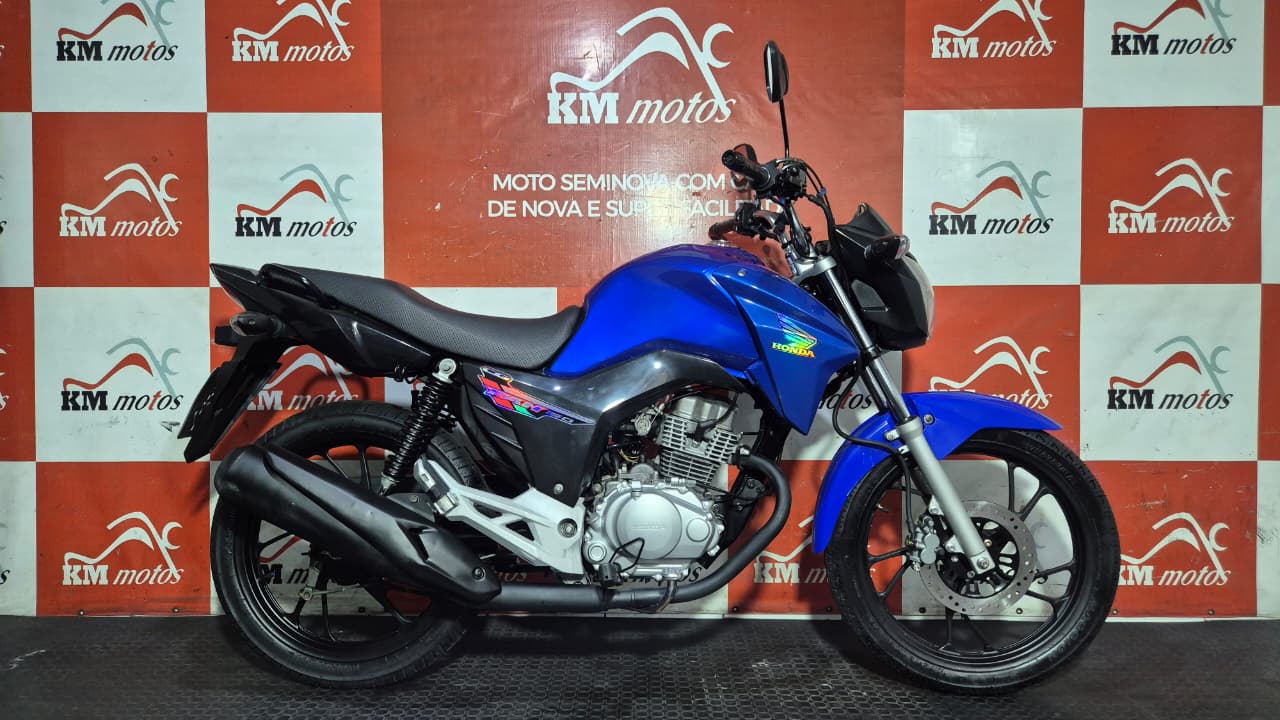 Honda CG 150 Fan ESDI 2014 Azul