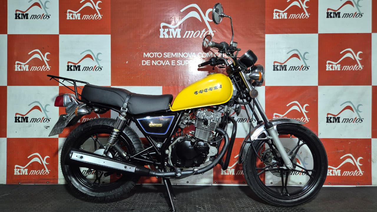 Suzuki Intruder 125 2013 Amarela