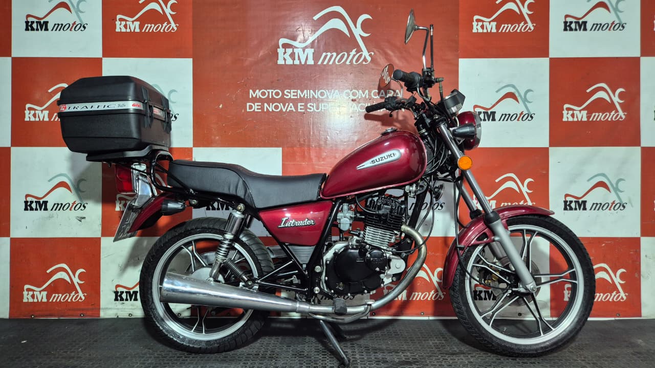 Suzuki Intruder 125 2008 Vermelha